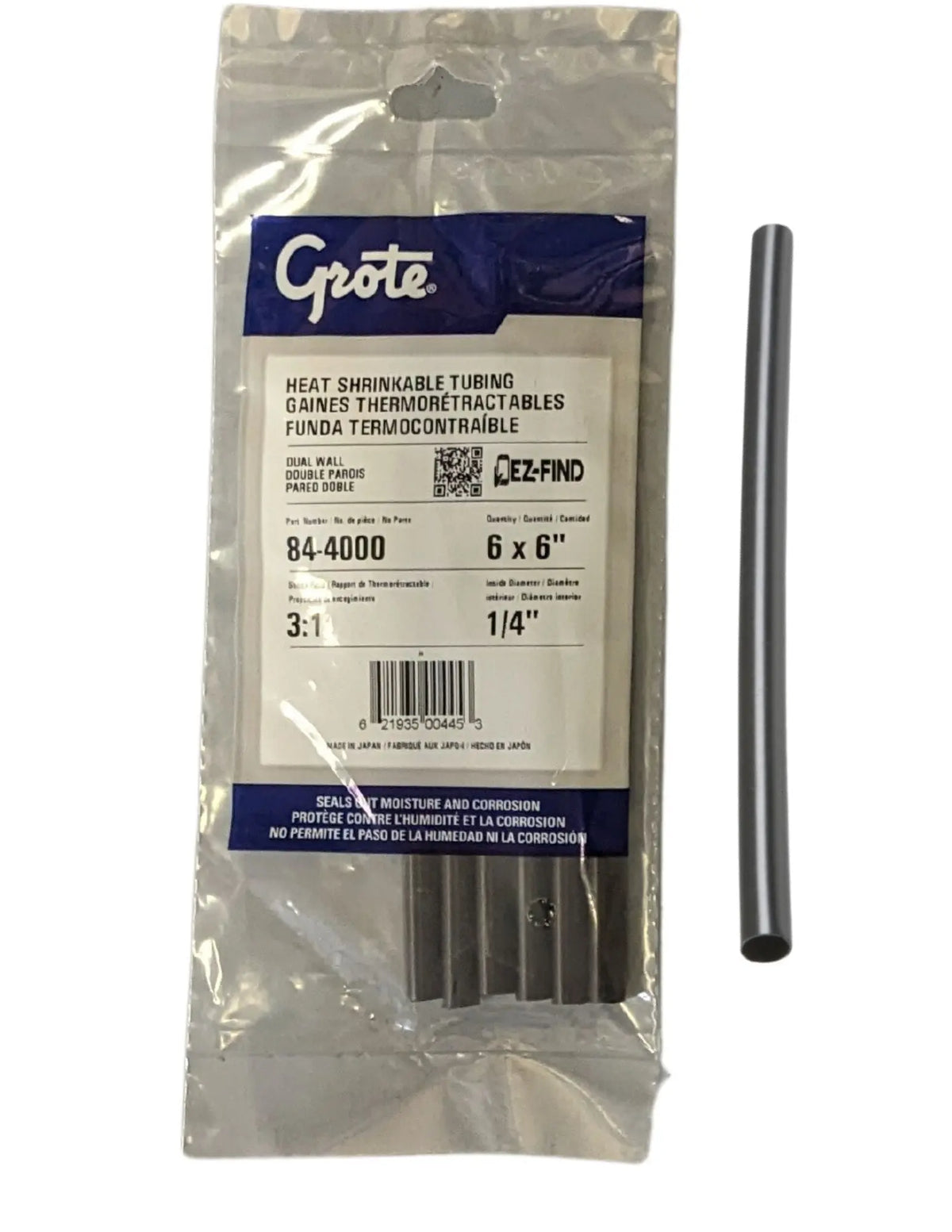 SHRINK TUBING 1-4"-6" BLACK GRT84-4000 — Tristan Heavy Duty Truck ...