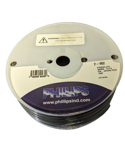 WIRE 2-14 GA PARALLEL 100 FT JACKETED