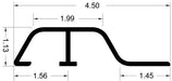 RUB RAIL EXT00035-626.00 for heavy trucks 