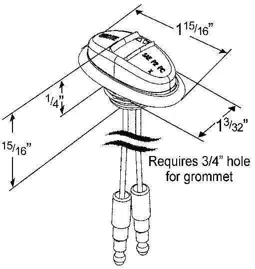 MARKER/CLEARENCE RED LED GRT47972 for heavy trucks 